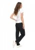 MijaCulture Casual maternity trousers Hanna M009 black